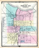 Fond Du Lac - Plan, Wisconsin State Atlas 1878